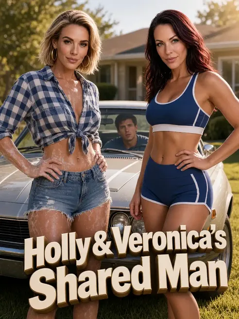 Poster art for Holly & Veronica's Shared man on Candy AI Shorts