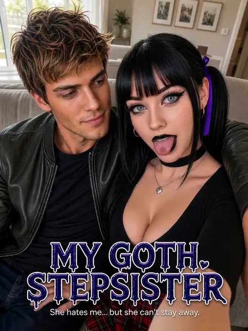 My Goth Stepsister: series poster from Candy AI Shorts