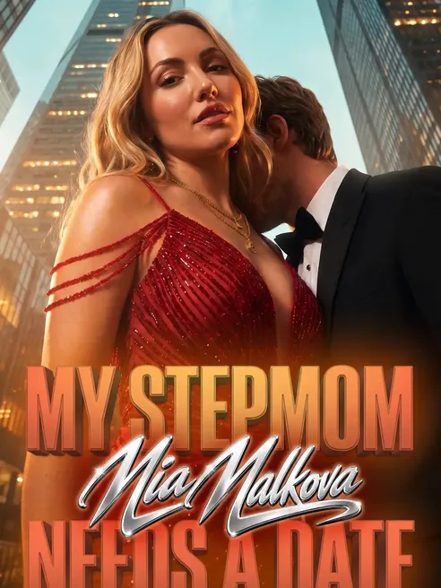 My Stepmom Mia Malkova Needs a Date poster on Candy AI Shorts